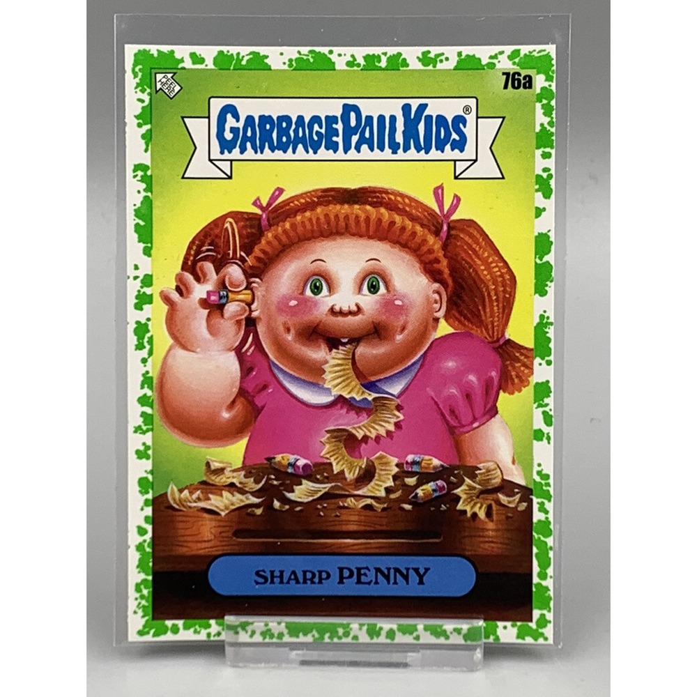 2020 Garbage Pail‎ Kids Booger Green #76A Sharp Penny